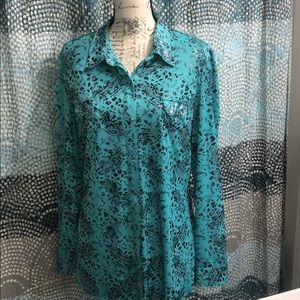 Roper XL button up western shirt